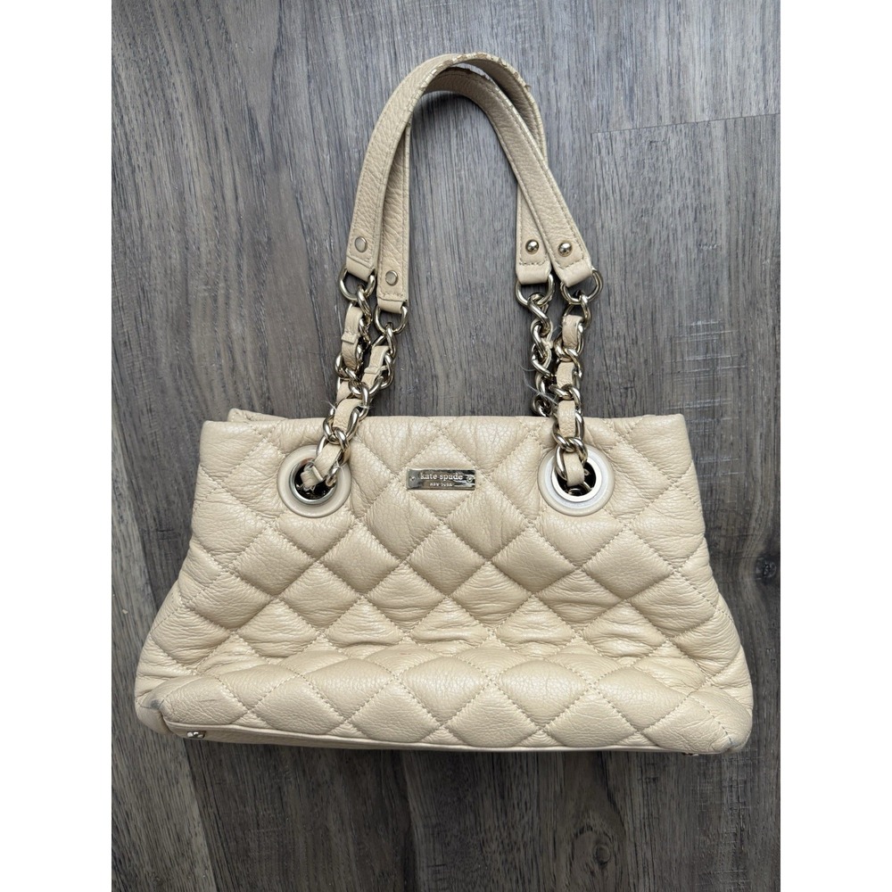 Kate Spade Quilted Gold‎ Coast Maryanne Tote Bag